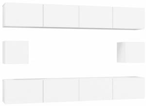 TV-Schrank 6er Set D751 Weiß