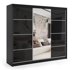 Kleiderschrank VIVI Schwarz - Breite: 240 cm