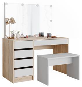 Schminktisch Sherry 36883 Braun - Weiß - Höhe: 75 cm