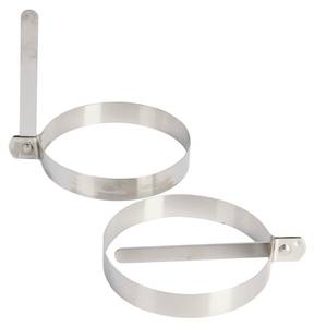 Backring 135039 2er Set Silber - Naturfaser - 2 x 2 x 9 cm