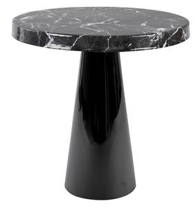 Table d'appoint Marble Noir - Métal - 45 x 47 x 45 cm