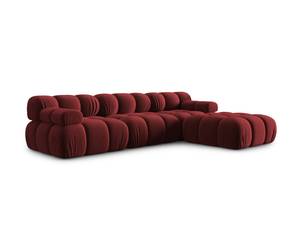 modulares Sofa BELLIS 4 Sitzplätze Rubinrot