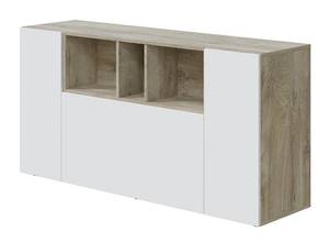 Sideboard Tamiko Braun - Holzwerkstoff - Kunststoff - 41 x 76 x 150 cm