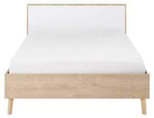 Bett Larvik Braun - Holzwerkstoff - 98 x 93 x 208 cm