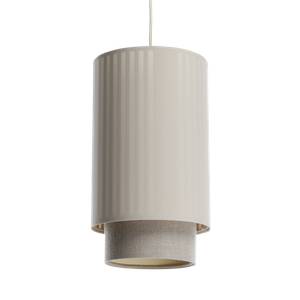 Hängeleuchte Duo Lami Line Beige - Ecru