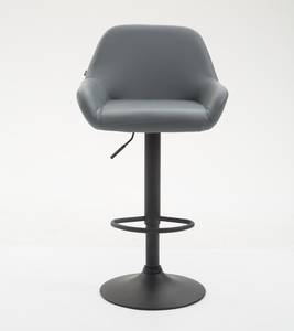 Tabouret de bar Braga Gris - Noir