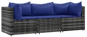 Garten-Lounge-Set 3029629-1 (3-teilig) Blau - Grau