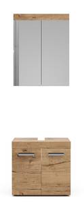 Badmöbel Set Luna 36774 Braun - Holzwerkstoff - 60 x 56 x 34 cm