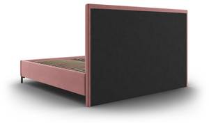 Bett mit Box + Kopfteil ALLISON Pink