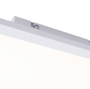 LED Deckenlampe Panel 120x30cm Weiß - Metall - Kunststoff - 120 x 7 x 120 cm