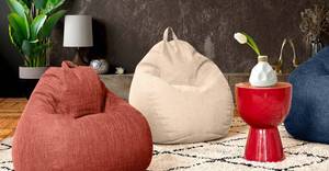 Indoor Sitzsack "Home Linen" - 200 Liter Gelb
