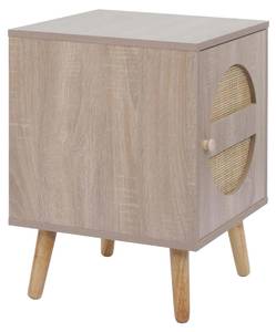 Nachttisch M35 Braun - Holzwerkstoff - Holzart/Dekor - Holz teilmassiv - 40 x 56 x 40 cm