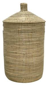 Panier JUVAMI Beige - Fibres naturelles - 39 x 71 x 39 cm