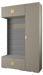 Garderobe Inova 4 Z19 Gold - Grau