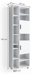 Badschrank Ilias 30833 Weiß