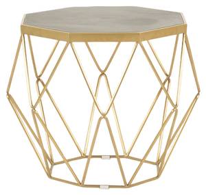 Table d'appoint GLAMOUR ST68 Gris - Bois manufacturé - Matière plastique - 68 x 55 x 68 cm