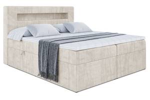 Boxspringbett - ORGOL Ecru - Breite: 120 cm - H3