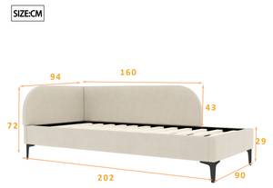 Schlafsofa Grace Beige