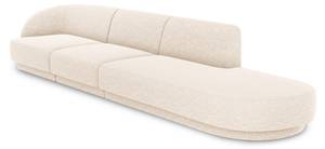 Sofa MILEY 4 Sitzplätze Hochglanz Beige