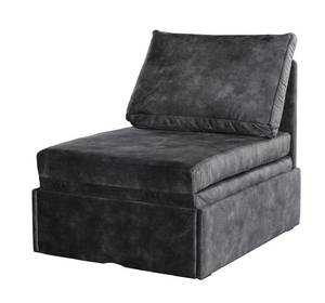 Fauteuil-lit DELLA Velvet Anthracite