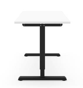 Pro Home Schreibtisch - Weiß/Schwarz Schwarz - Weiß