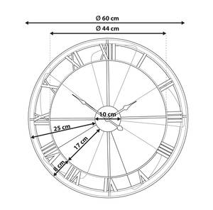 Horloge murale WIKON Doré - Argenté - Métal - 60 x 60 x 5 cm