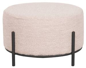 Pouf Troy Beige - Textil - 57 x 34 x 57 cm