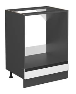 Meuble pour four R-Line 39729 Anthracite - Blanc