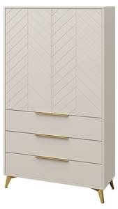 Kleiderschrank Xylix 2D Beige - Holzwerkstoff - 104 x 180 x 40 cm