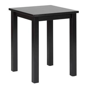 Table basse Hiltwin Noir - Bois massif - 45 x 55 x 45 cm