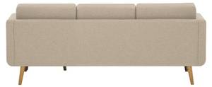 Ecksofa Brest Creme - Ecke davorstehend rechts