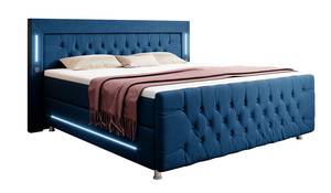 Boxspringbett Paradise Blau - Breite: 180 cm - H4