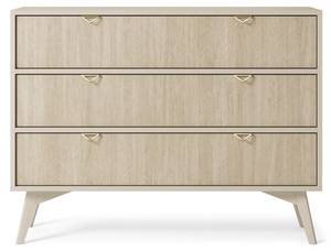 Kommode mit Schubladen FIRR Sand Beige Beige