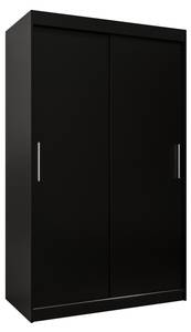 ARMOIRE À PORTES COULISSANTES TOKYO Noir - Largeur : 120 cm