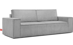 NAPI Sofa 3 Sitzer Hellgrau - Breite: 244 cm