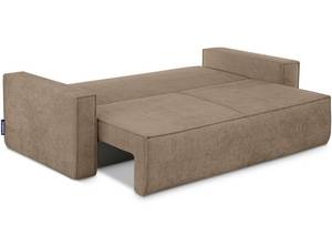 NAPI II Sofa 3 Sitzer Hellbraun - Breite: 228 cm