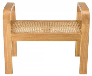 Hocker EDEN Braun - Holz teilmassiv - 38 x 54 x 67 cm