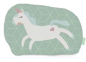 Happy unicorn Coussin 40x30 cm Textile - 1 x 30 x 30 cm