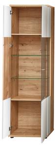 Wohnzimmer Valente 49 (3-teilig) LED Grau - Holzwerkstoff - Holzart/Dekor - 240 x 202 x 48 cm