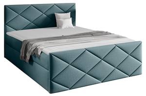 Boxspringbett Herkules Himmelblau - Breite: 164 cm