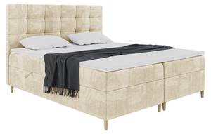 Boxspringbett Dico Beige - Breite: 160 cm - H3