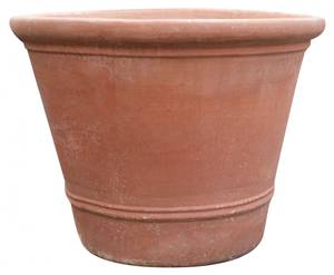 Vase TERRACOTTA TOSCANA VII Braun - Keramik - Stein - 90 x 66 x 90 cm