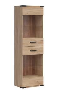 Highboard Lara Beige - Holzwerkstoff - 60 x 197 x 40 cm