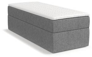 Boxspringbett Aster Grau - Breite: 100 cm - H3