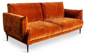 Sofa MADISON 3-Sitzer Stoff Dress Gold - Breite: 226 cm