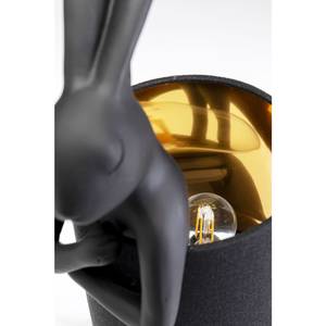 Tischleuchte Animal Rabbit Schwarz - Gold