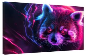 Bild Cyber Roter Panda VIII 100 x 70 cm