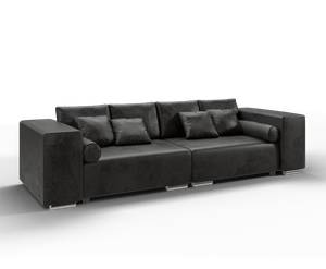 Big Sofa Nerla mit Schlaffunktion Schwarz