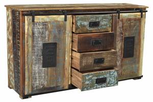 Sideboard JUPITER Braun - Massivholz - 150 x 81 x 38 cm