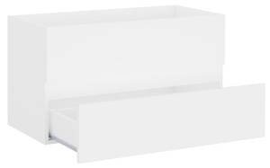 Meuble lavabo avec bassin 3007833-3 Blanc - Largeur : 80 cm